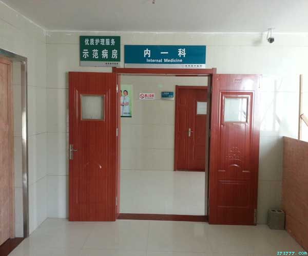 住院部楼梯一角