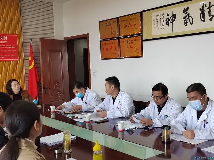 枞阳县人大调研组到中医院进行专题调研